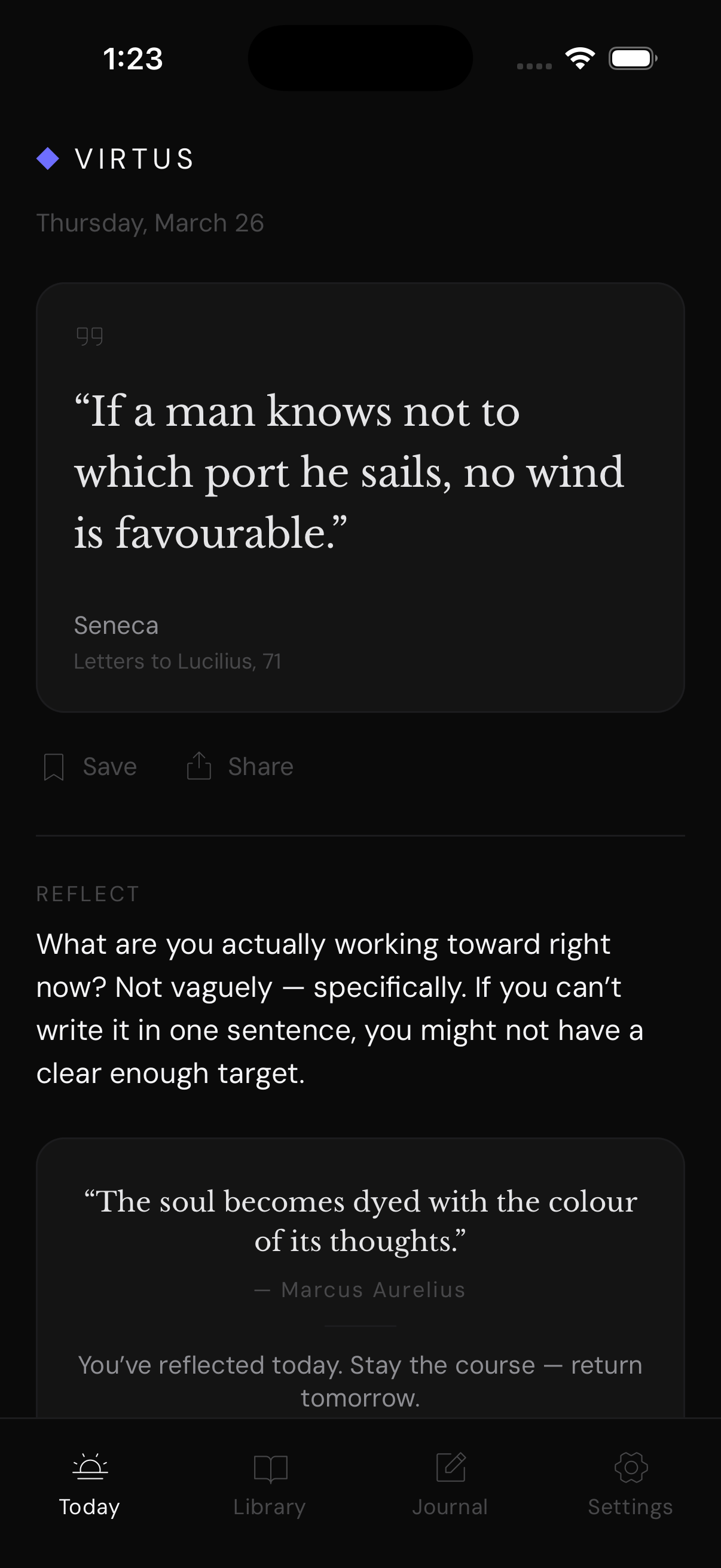 One passage. Every morning.