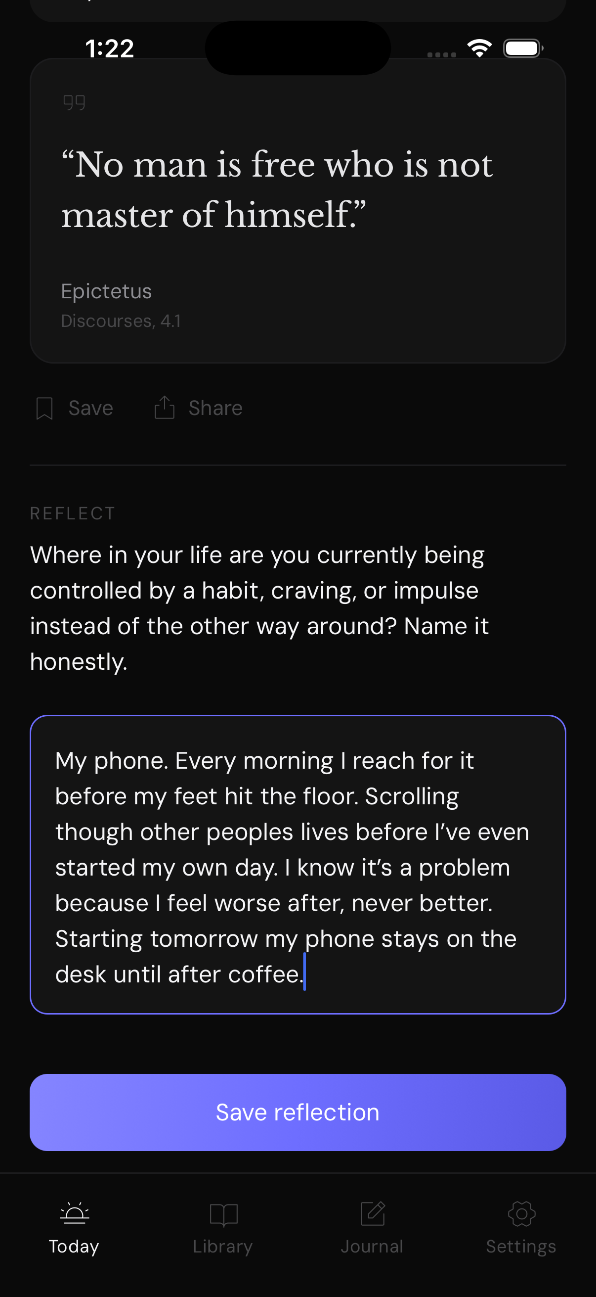 Reflect. Write. Grow.